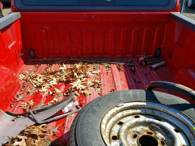 2FTZF0734YCB15713 - 2000 FORD F150 SVT L RED photo 6