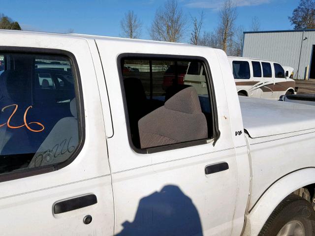 1N6ED27T2YC363798 - 2000 NISSAN FRONTIER C WHITE photo 9