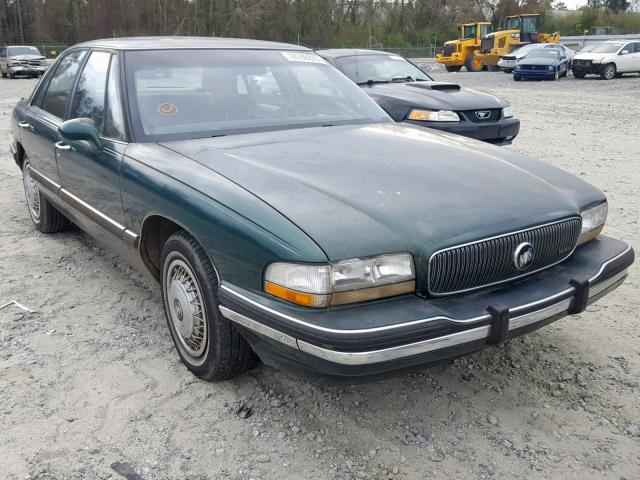 1G4HP53L0PH506324 - 1993 BUICK LESABRE CU GREEN photo 1