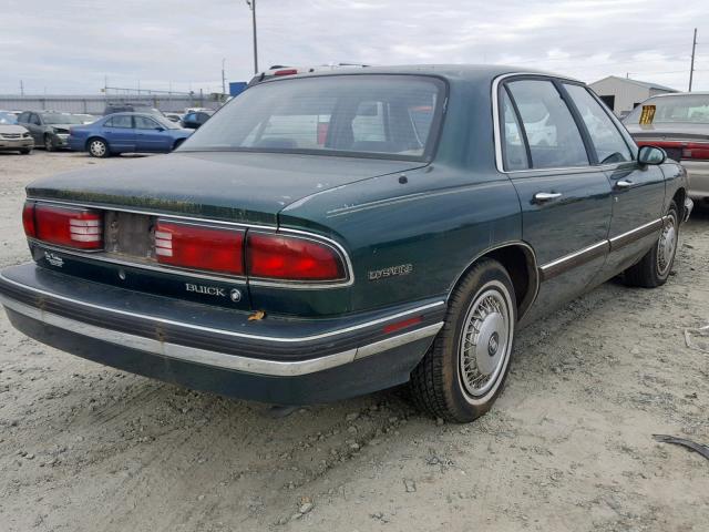 1G4HP53L0PH506324 - 1993 BUICK LESABRE CU GREEN photo 4