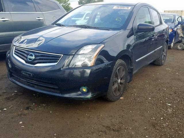 3N1AB6AP4AL704514 - 2010 NISSAN SENTRA 2.0 BLACK photo 2