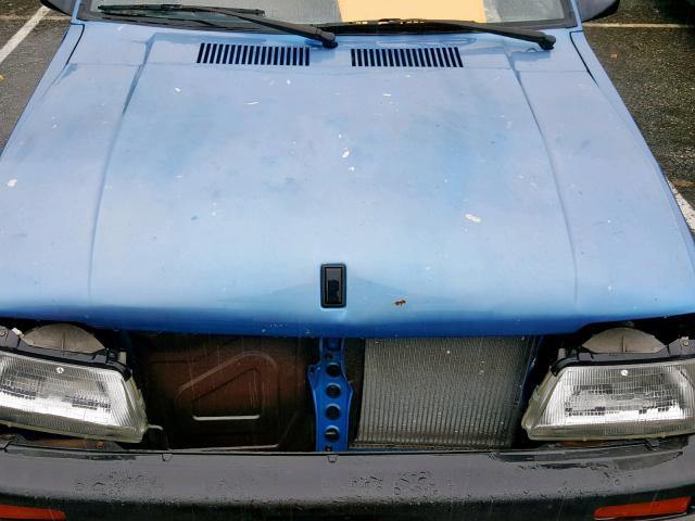 JG1MR2156JK745279 - 1988 CHEVROLET GEO SPRINT BLUE photo 7