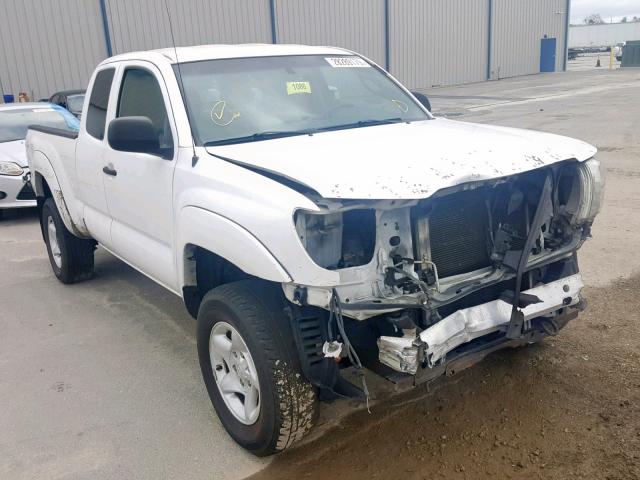 5TETX62N29Z610743 - 2009 TOYOTA TACOMA PRE WHITE photo 1