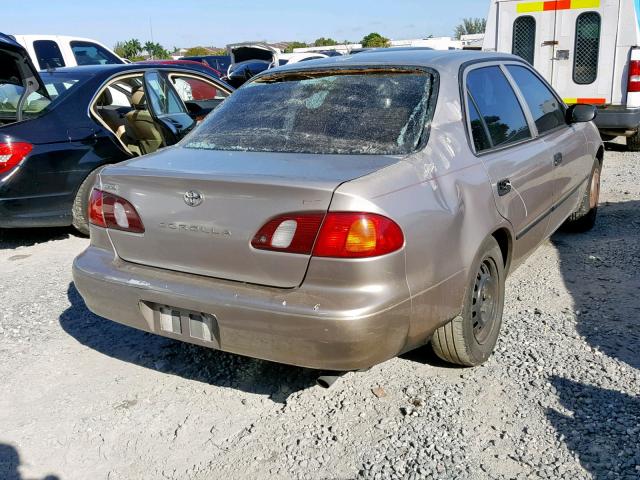 1NXBR12E5YZ343786 - 2000 TOYOTA COROLLA VE GOLD photo 4