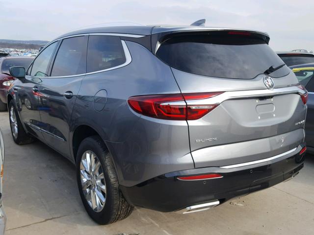 5GAEVBKW0JJ212673 - 2018 BUICK ENCLAVE PR GRAY photo 3