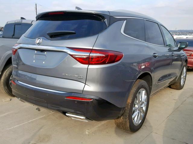 5GAEVBKW0JJ212673 - 2018 BUICK ENCLAVE PR GRAY photo 4
