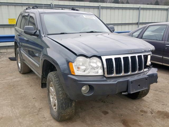 1J8HR58P67C543667 - 2007 JEEP GRAND CHER BLUE photo 1