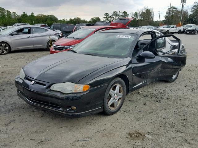 2G1WZ121249361925 - 2004 CHEVROLET MONTE CARL BLACK photo 2