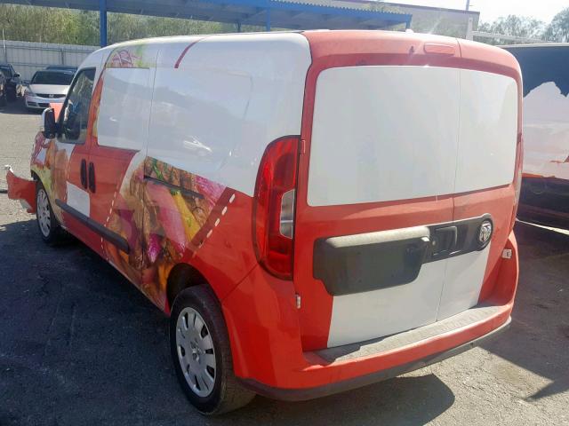 ZFBERFBTXF6A65908 - 2015 RAM PROMASTER 红色 照片 3