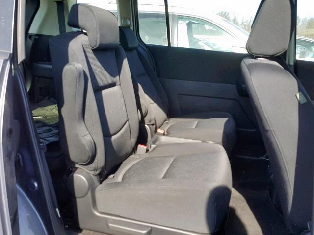 JM1CR29L290339853 - 2009 MAZDA 5 GRAY photo 6