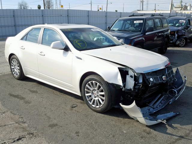 1G6DF5EG8A0121267 - 2010 CADILLAC CTS LUXURY WHITE photo 1