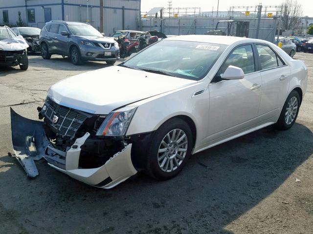 1G6DF5EG8A0121267 - 2010 CADILLAC CTS LUXURY WHITE photo 2