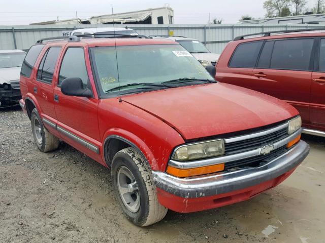 1GNCS13W9W2124625 - 1998 CHEVROLET BLAZER RED photo 1