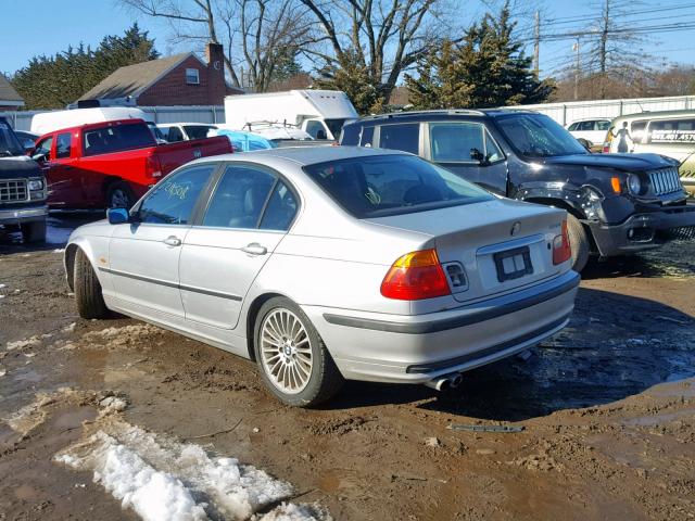 WBAAV53411FJ72017 - 2001 BMW 330 I SILVER photo 3