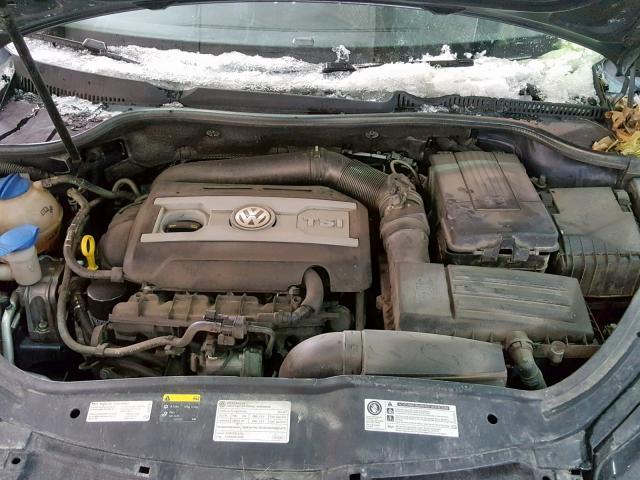 WVWBW8AH5EV003237 - 2014 VOLKSWAGEN EOS KOMFOR BLUE photo 7