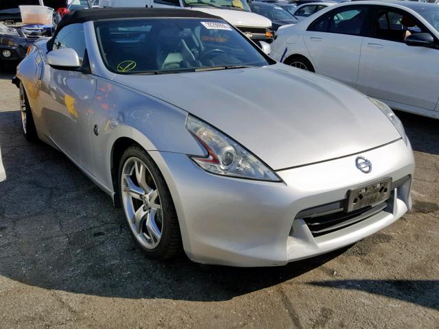 JN1AZ4FHXAM303704 - 2010 NISSAN 370Z SILVER photo 1