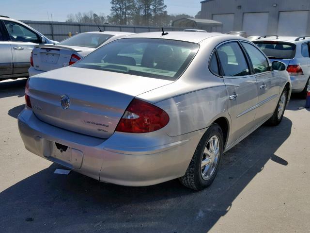 2G4WD582761289422 - 2006 BUICK LACROSSE C BEIGE photo 4