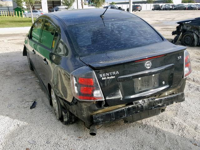 3N1AB6AP0CL753292 - 2012 NISSAN SENTRA 2.0 BLACK photo 3