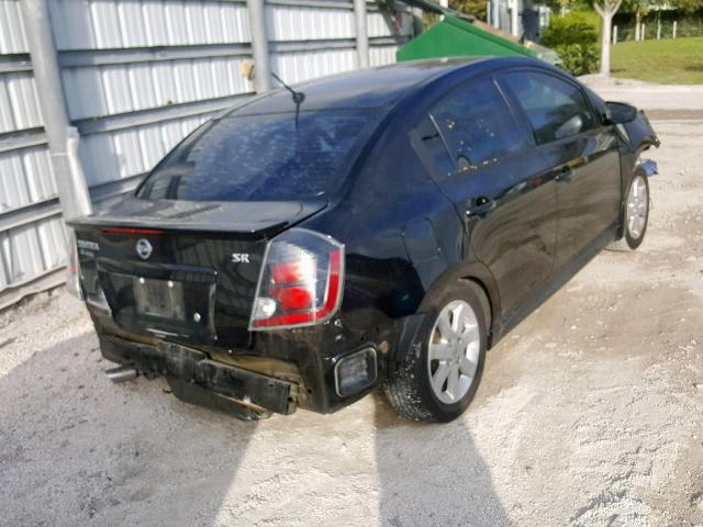 3N1AB6AP0CL753292 - 2012 NISSAN SENTRA 2.0 BLACK photo 4