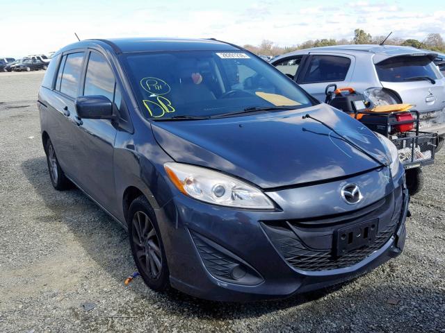 JM1CW2BL1C0101955 - 2012 MAZDA 5 BLUE photo 1