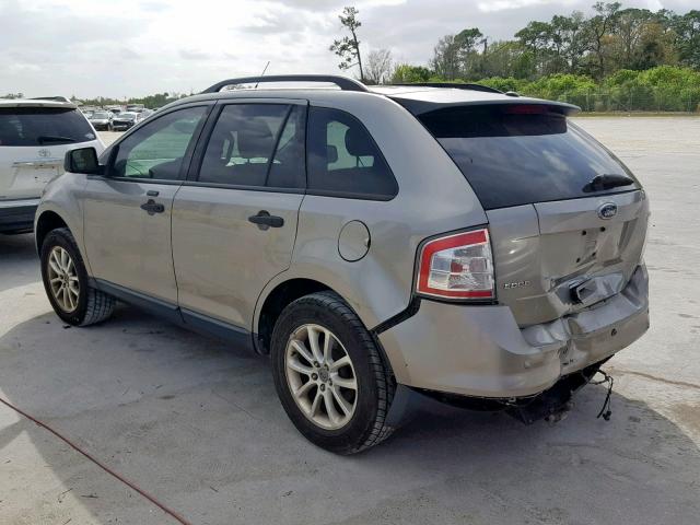 2FMDK36C68BA67786 - 2008 FORD EDGE SE SILVER photo 3