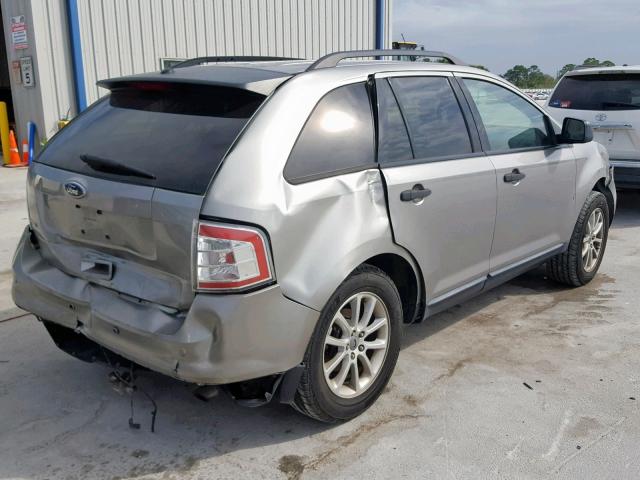 2FMDK36C68BA67786 - 2008 FORD EDGE SE SILVER photo 4