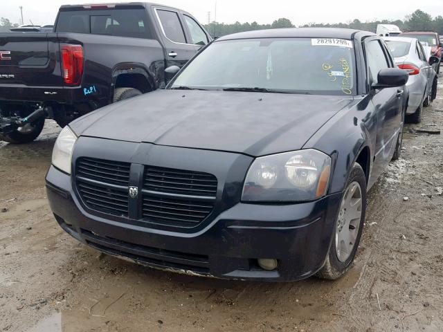 2D4FV47T36H478973 - 2006 DODGE MAGNUM SE BLACK photo 2