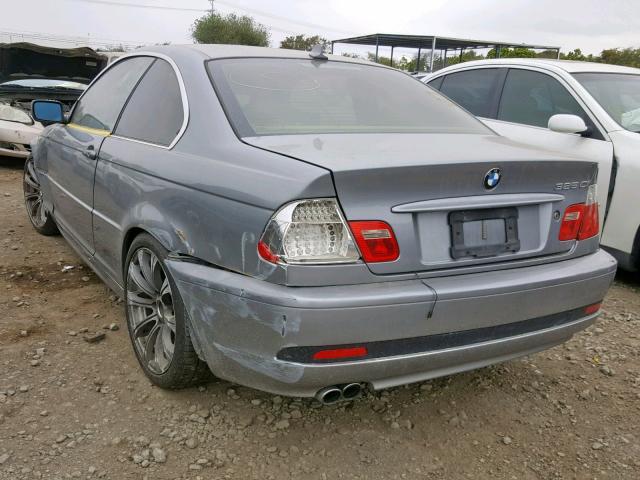 WBABV13455JT23618 - 2005 BMW 325 CI SUL GRAY photo 3