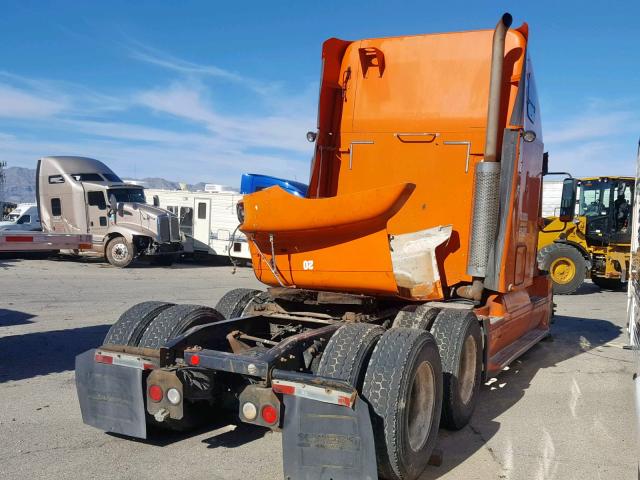 1FUJBBCK67LW35085 - 2007 FREIGHTLINER CONVENTION ORANGE photo 4