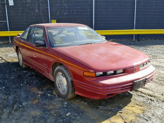 1G3WH14T5ND338670 - 1992 OLDSMOBILE CUTLASS SU RED photo 1