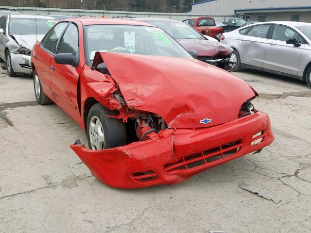 1G1JC524927247626 - 2002 CHEVROLET CAVALIER B RED photo 1