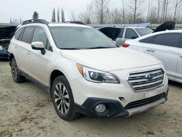 4S4BSENC9F3284976 - 2015 SUBARU OUTBACK 3. WHITE photo 1