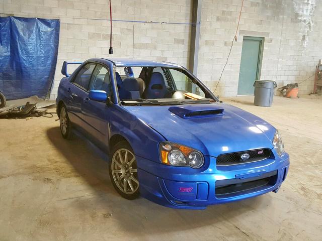 JF1GD70614L511212 - 2004 SUBARU IMPREZA WR BLUE photo 1