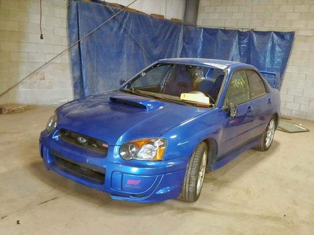 JF1GD70614L511212 - 2004 SUBARU IMPREZA WR BLUE photo 2