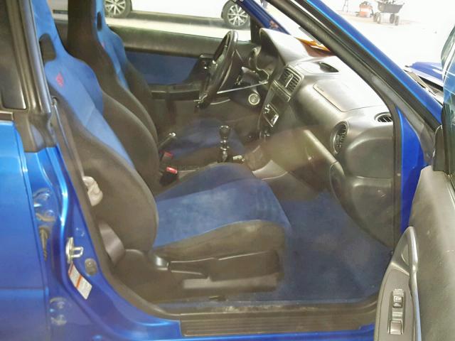 JF1GD70614L511212 - 2004 SUBARU IMPREZA WR BLUE photo 5