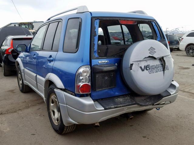 JS3TD62V744104952 - 2004 SUZUKI GRAND VITA BLUE photo 3