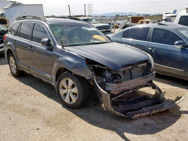 4S4BREJC6B2392862 - 2011 SUBARU OUTBACK 3. BLACK photo 1