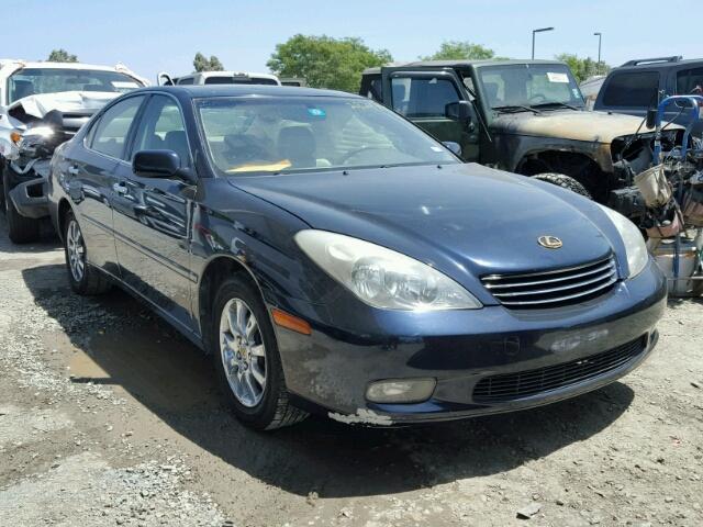 JTHBF30G630136559 - 2003 LEXUS ES 300 BLUE photo 1