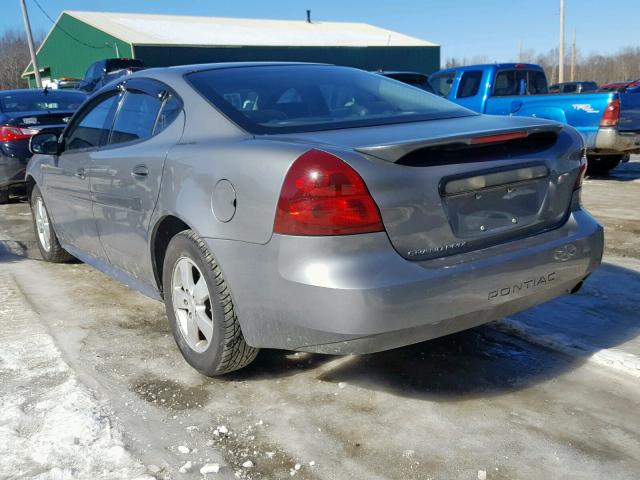 2G2WP552271141829 - 2007 PONTIAC GRAND PRIX GRAY photo 3