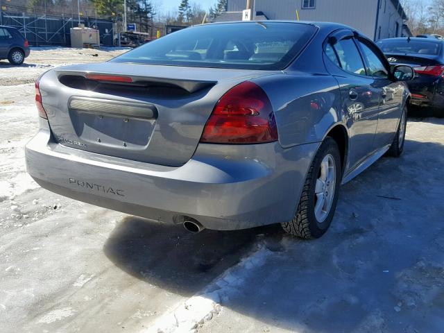 2G2WP552271141829 - 2007 PONTIAC GRAND PRIX GRAY photo 4