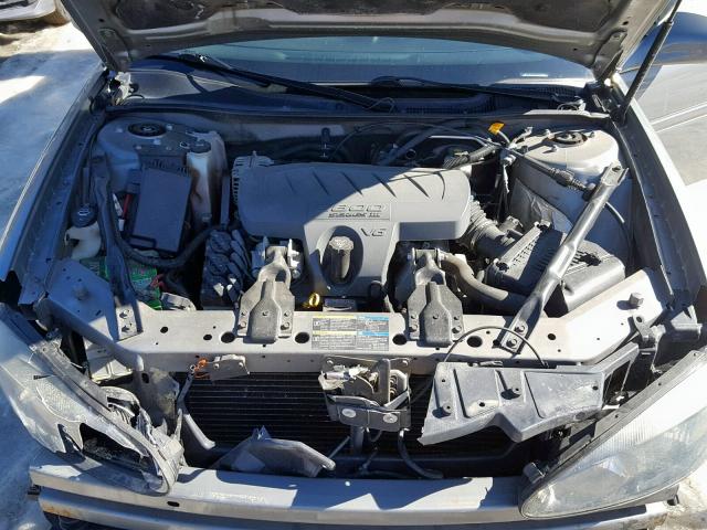 2G2WP552271141829 - 2007 PONTIAC GRAND PRIX GRAY photo 7