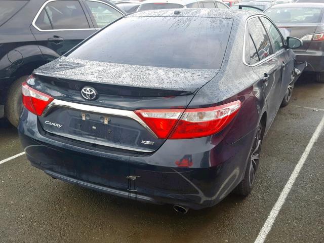 4T1BF1FK0FU883827 - 2015 TOYOTA CAMRY LE BLACK photo 4