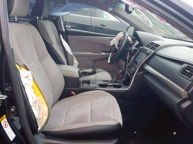 4T1BF1FK0FU883827 - 2015 TOYOTA CAMRY LE BLACK photo 5