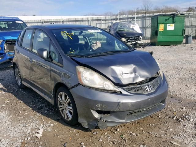 JHMGE8H58BC022293 - 2011 HONDA FIT SPORT GRAY photo 1