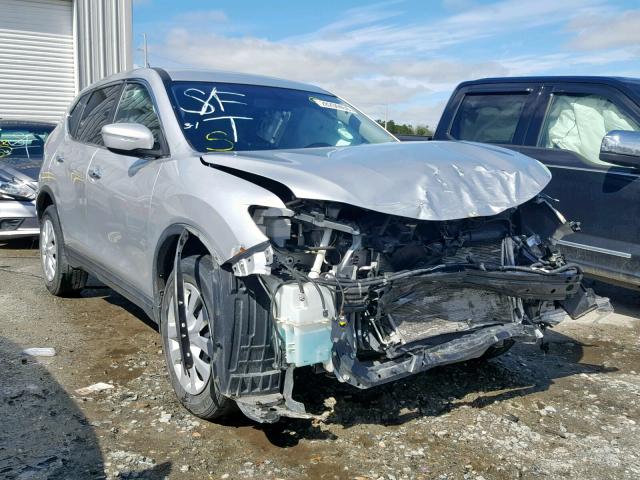 KNMAT2MT1FP578927 - 2015 NISSAN ROGUE S SILVER photo 1