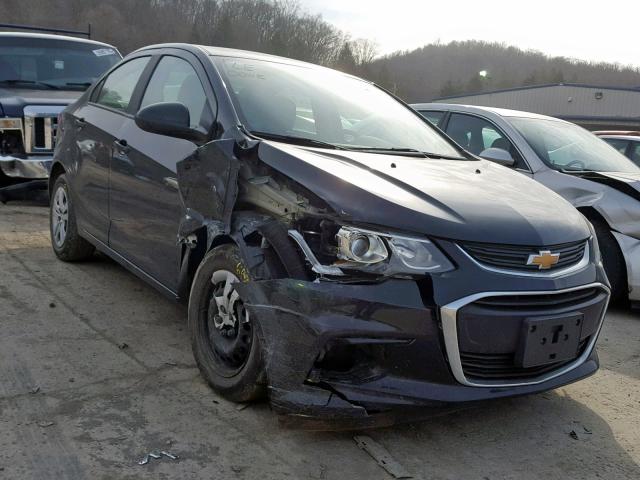 1G1JB5SH4H4162032 - 2017 CHEVROLET SONIC LS 黑色 照片 1