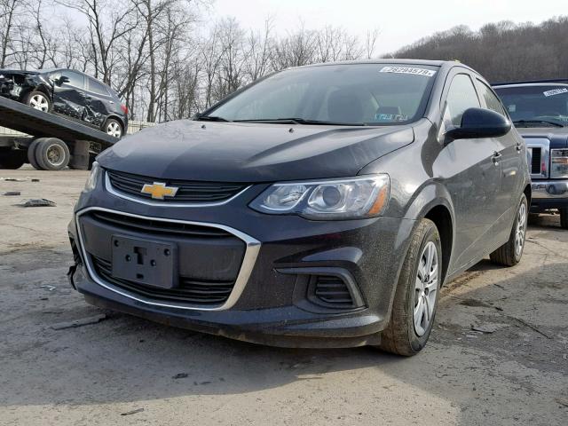 1G1JB5SH4H4162032 - 2017 CHEVROLET SONIC LS 黑色 照片 2