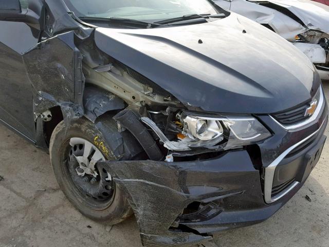 1G1JB5SH4H4162032 - 2017 CHEVROLET SONIC LS 黑色 照片 9