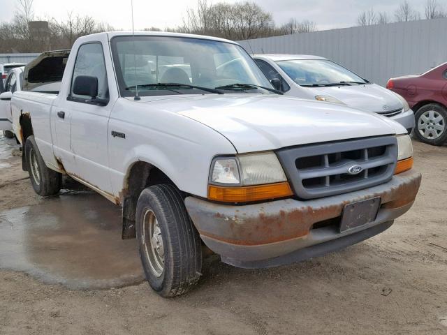 1FTYR10CXYTA37012 - 2000 FORD RANGER WHITE photo 1