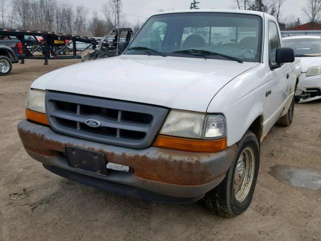 1FTYR10CXYTA37012 - 2000 FORD RANGER WHITE photo 9